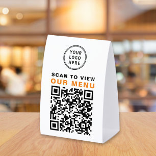 Custom QR Code Menu