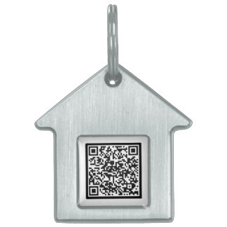 Custom QR Code Pet ID Profile  Tag