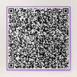 Custom QR Code Puzzle Your Funny Surprise Gifts<br><div class="desc">Personalized Design Your Own Puzzle Example with QR Code Scan Info with Your Unique Surprise Message / Information with QR Code Scan Info - Image / or add Your Logo - Photo / Text / more - Resize and Move or Remove / Add Elements - Image / text with Customization...</div>