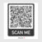 Custom QR Code Scan Info Personalised Sticker