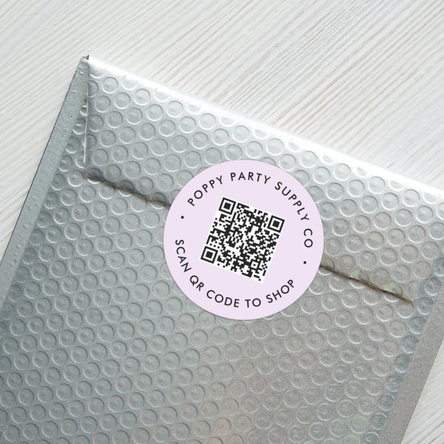 Custom QR Code Shop Sticker (Creator Uploaded)