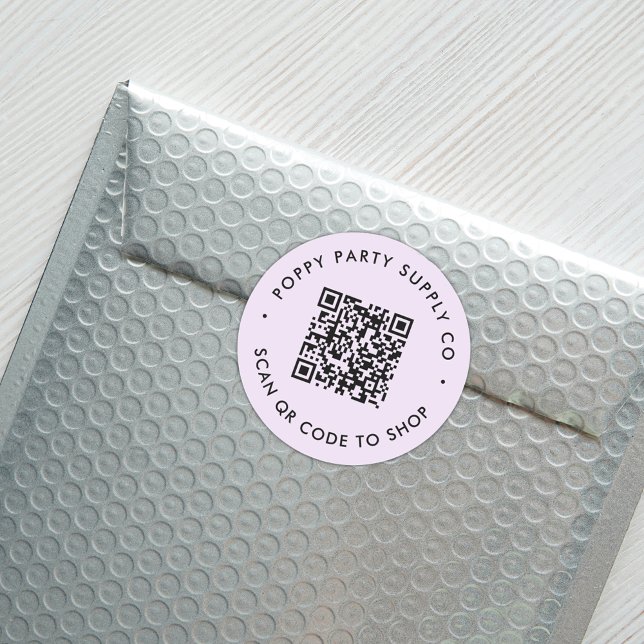 Custom QR Code Shop Sticker (Creator Uploaded)