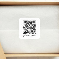 Custom QR Code Sticker