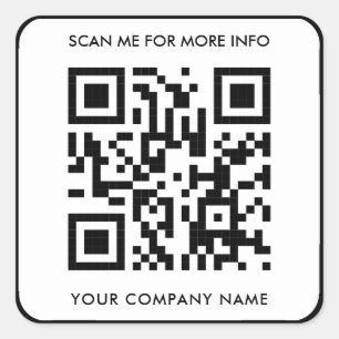 Custom QR Code Stickers