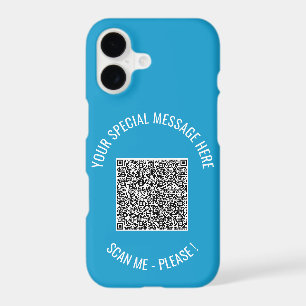Custom QR Code Text Special Message Your Colors