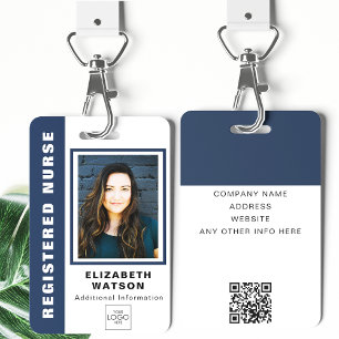 Custom QR Code With Your Logo Company Event ID Bad Badge