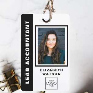 Custom QR Code With Your Logo Company Event ID Badge