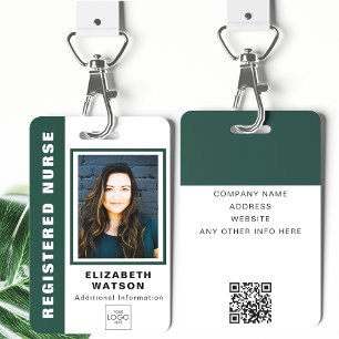 Custom QR Code With Your Logo Company Event ID ID Badge