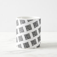 Custom QR Code Your Funny Mug Gift Choose Colours