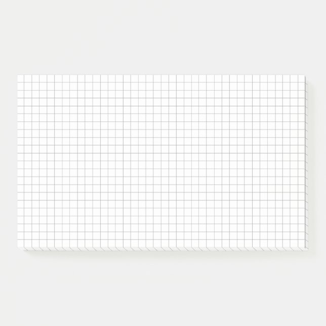 Custom Quad Ruled 10x6 Post-it Notes (Front)
