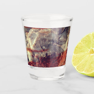 Custom Quartz Rock Shot Glass