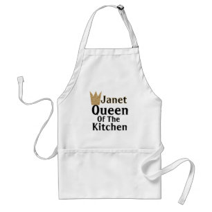 Custom Queen Of The Kitchen Standard Apron