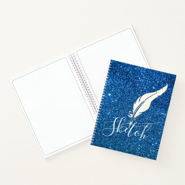 Custom quill pen  notebook (Inside)