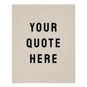 Custom Quote Banner Personalised Your Quote Wall Poster