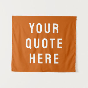Custom Quote Banner Personalised Your Wall Nursery Tapestry
