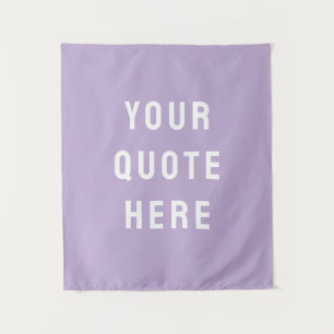 Custom Quote Banner Personalised Your Wall Nursery Tapestry