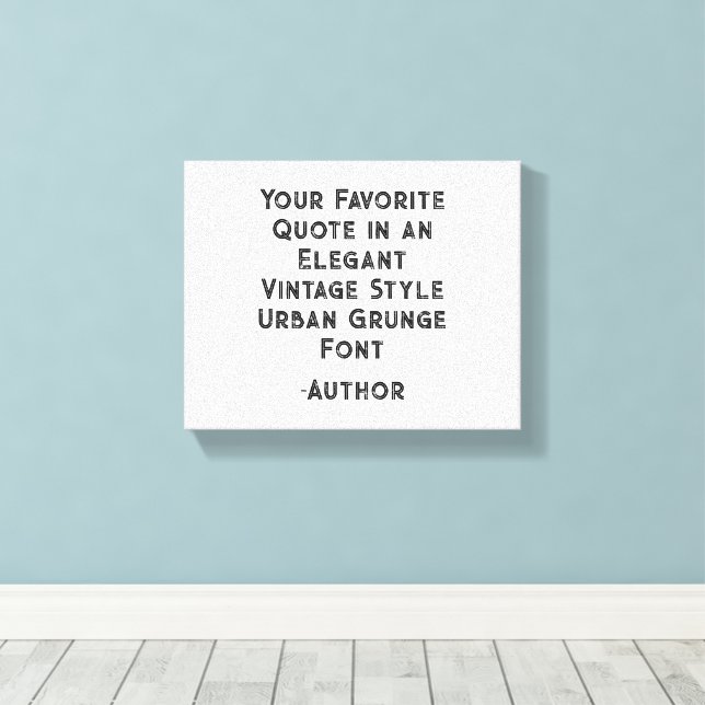 Custom Quote  Canvas Print (Insitu (Wood Floor))