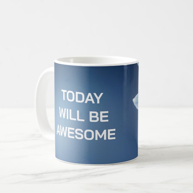 Custom Quote Mug – Unique & Personal Design (Front Left)