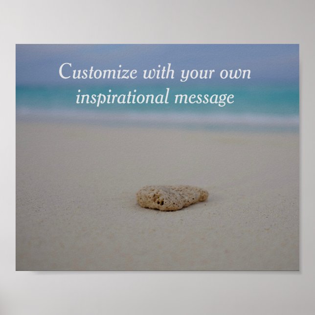 Custom Quote Personalised Poster (Front)