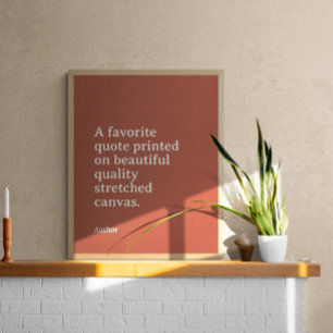 Custom Quote Print, Custom Text Print