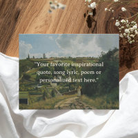 Custom Quote Vintage