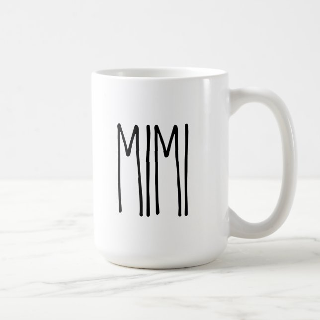 Custom RAE DUNN MIMI Coffee Mug (Right)