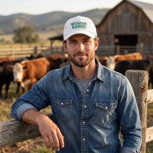 Custom Ranch Name Embroidered Hat