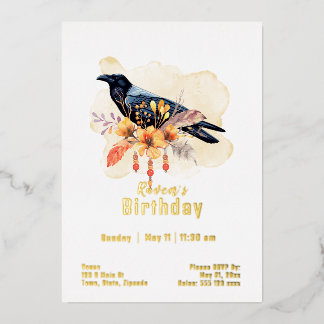 Custom Raven Birthday