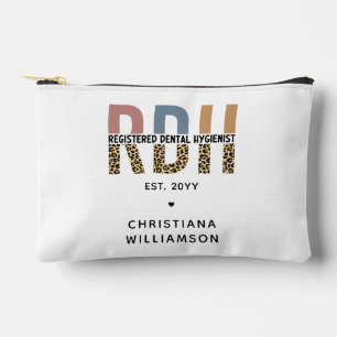 Custom RDH Registered Dental Hygienist Gifts Accessory Pouch