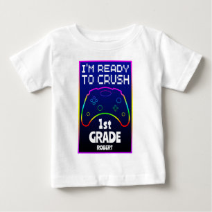 Custom Ready To Crush Back To School  Baby T-Shirt