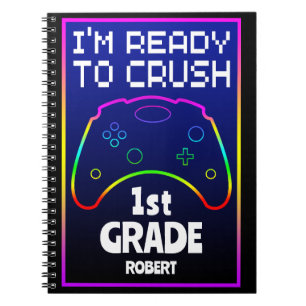 Custom Ready To Crush Back To School Notebook