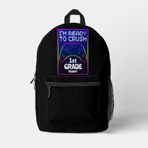 Custom Ready To Crush Back To School Printed Backpack