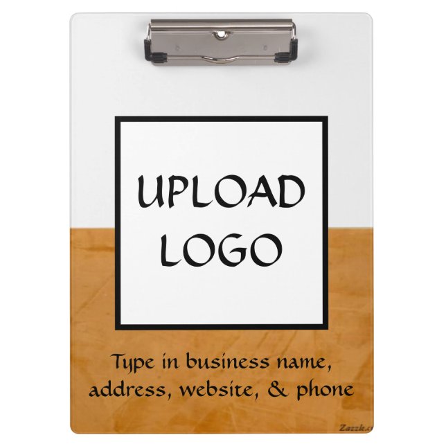 Custom Real Estate Agent Logo Clipboard (Front)