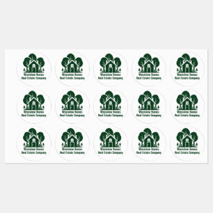 Custom Real Estate Company Green Forest House