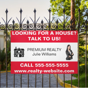 Custom Real Estate Realtor Photo Marketing Banner