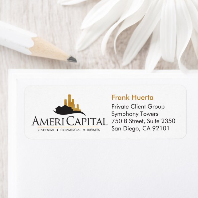 CUSTOM Real Estate Return Address Label (Insitu)