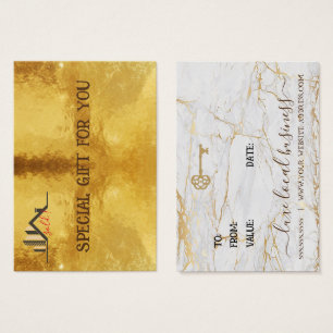 Custom Real Estate Small Business Gift Certificate