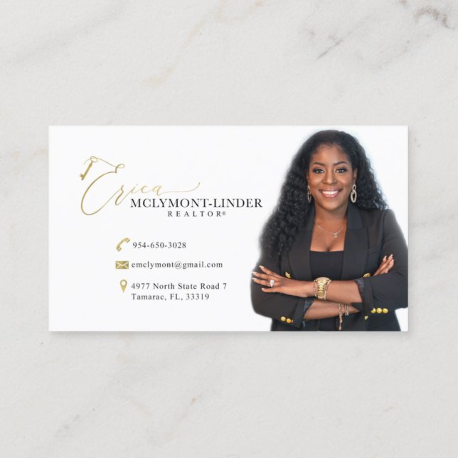 Custom Realtor Cards Not Editable Template (Back)