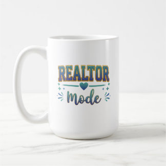 Custom Realtor Mode Real Estate Agent Gift Coffee Mug