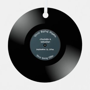 Custom Record Metal Metal Tree Decoration