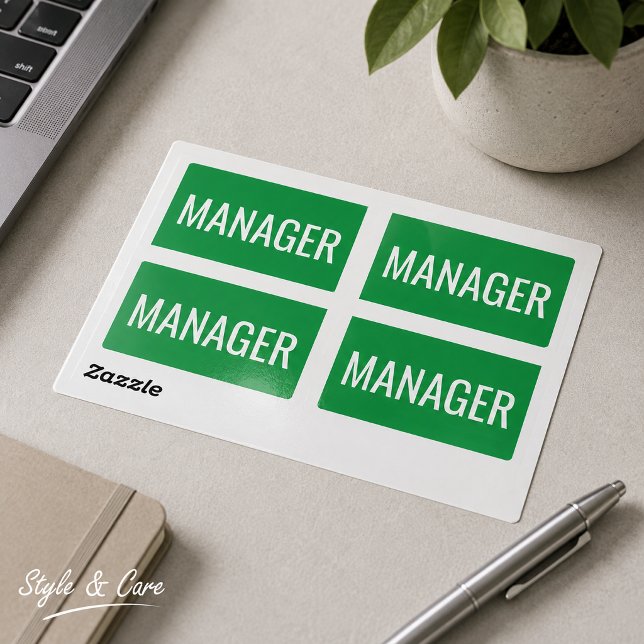 Custom Rectangle Stickers for Office Managers (Custom Rectangle Stickers for Office Managers)