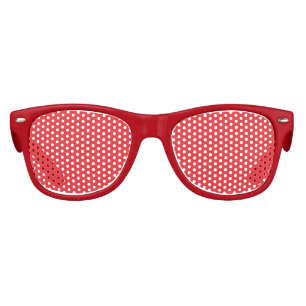 Custom Red Retro Sunglasses – Kids Party Favour
