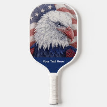 Custom Red White Blue Eagle Stars and Stripes Flag