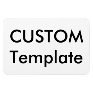 Custom Refrigerator (Fridge) Photo Magnet 6" x 4"