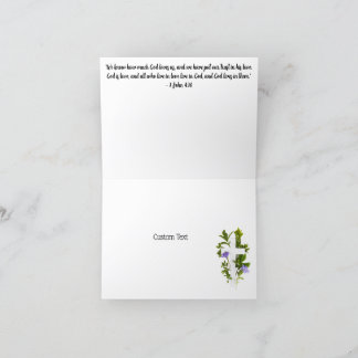 Custom Religious Thinking of You Card