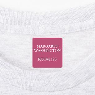 Custom Residential Home Pink Iron On Clothing