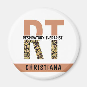 Custom Respiratory Therapist RT Gift Magnet