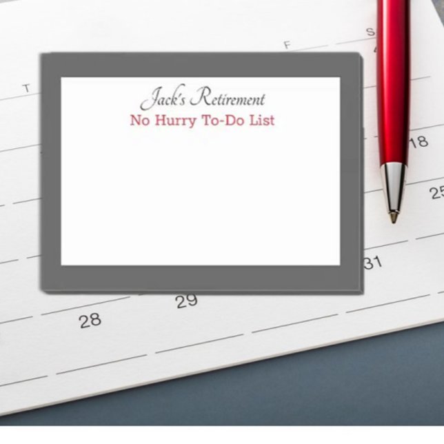 Custom Retiree's humourous post it notes (Creator Uploaded)