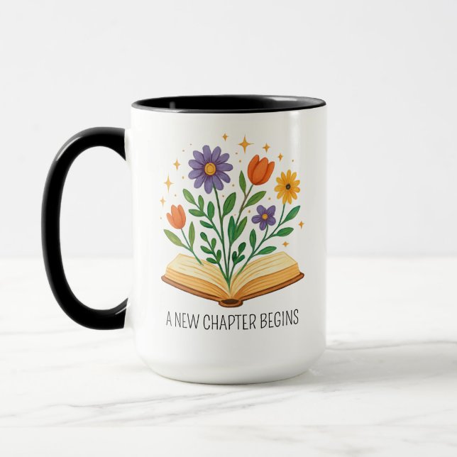 Custom Retirement Mug, Personalised Happy Retireme Mug (Left)