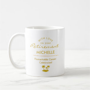 Custom Retirement Remarkable Career Celebrated Coffee Mug